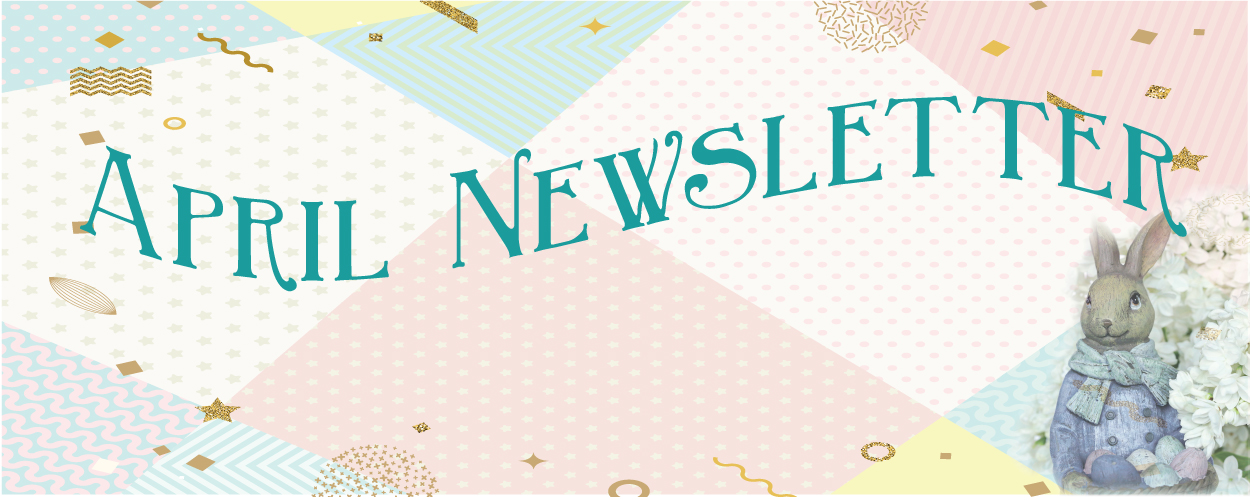Permalink to:April Newsletter